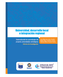 Universidad, desarrollo local e integración regional 
