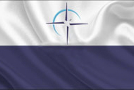 Bandera institucional Católica del Norte