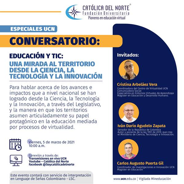 Invitación conversatorio