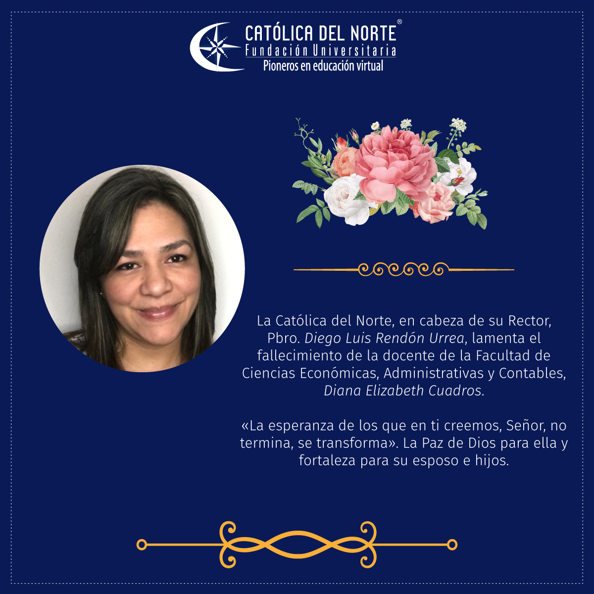 Condolencias docente