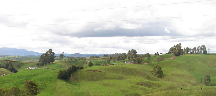 Paisaje del norte de Antioquia.