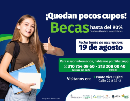 Ampliación becas Enrútate Marinilla