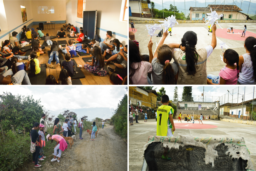 Intervenciones del equipo de trabajo del programa Presión Migratoria en el municipio de Ituango.