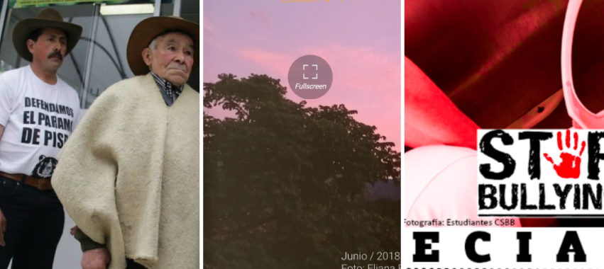 Portadas de tres revistas digitales.