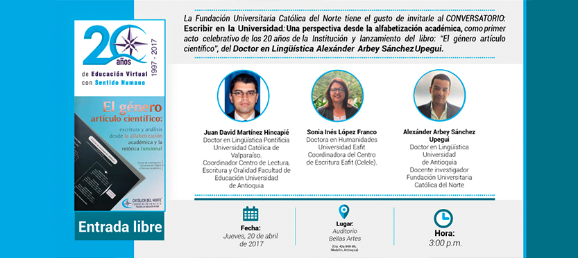 Invitación conversatorio