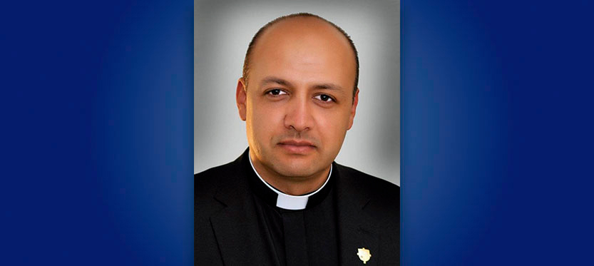 Fotografía del Presbitero Farly Yovany Gil Betancur