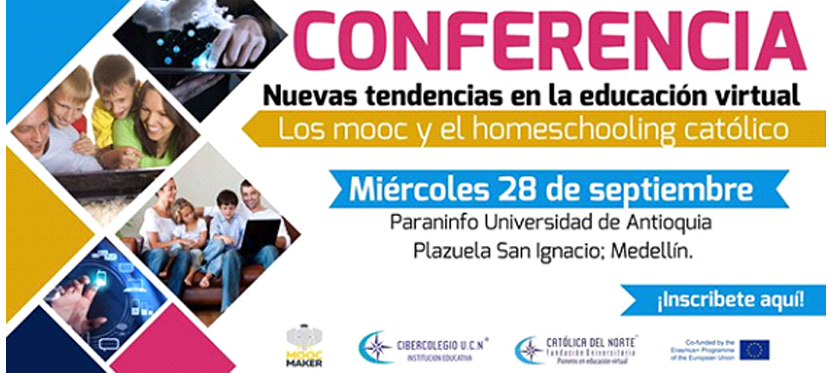 Información conferencia tendencias educación virtual