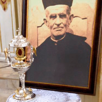 Reliquias del Beato P. Marianito llegan a la Católica Del Norte