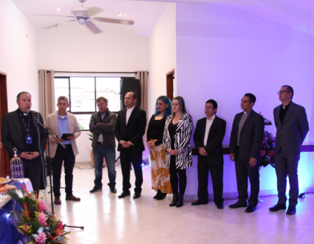Participantes al evento de alianza entre la Academia ALAS y la Fundación Universitaria Católica del Norte