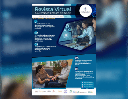 Publicado el No. 70 de la Revista Virtual Universidad Católica del Norte