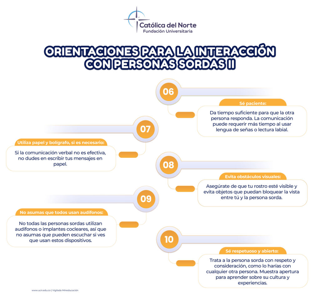 centro inclusion orientaciones 2 Fundación Universitaria Católica del Norte
