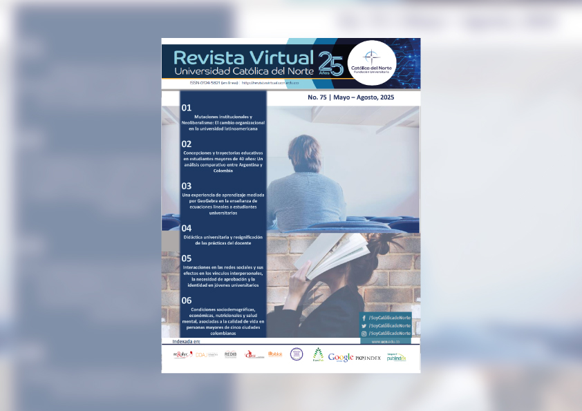 Portada Revista Virtual N° 75