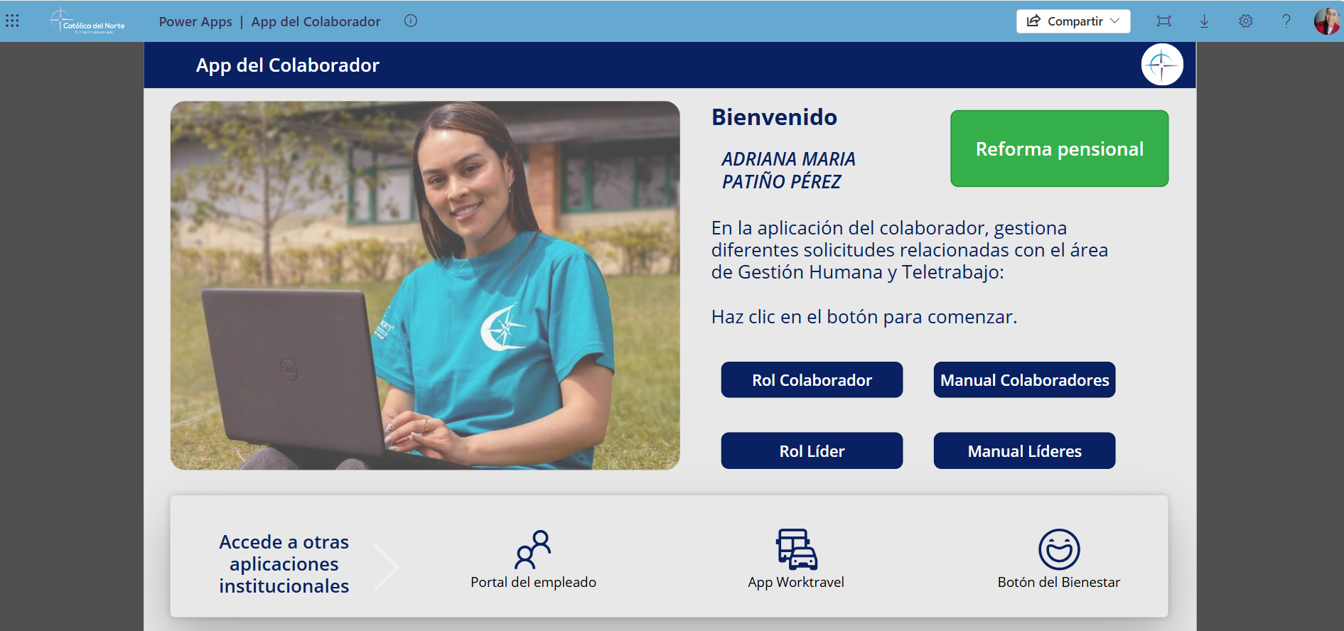 App del Colaborador