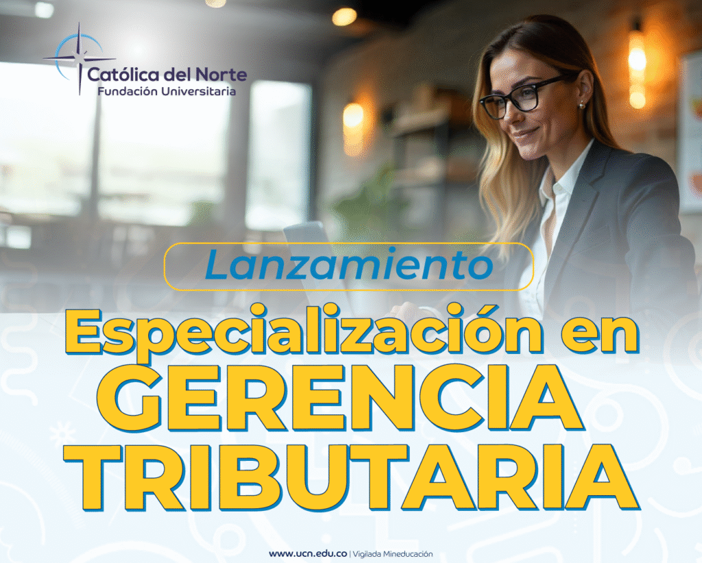 Invitación lanzamiento Especialización en Gerencia Tributaria