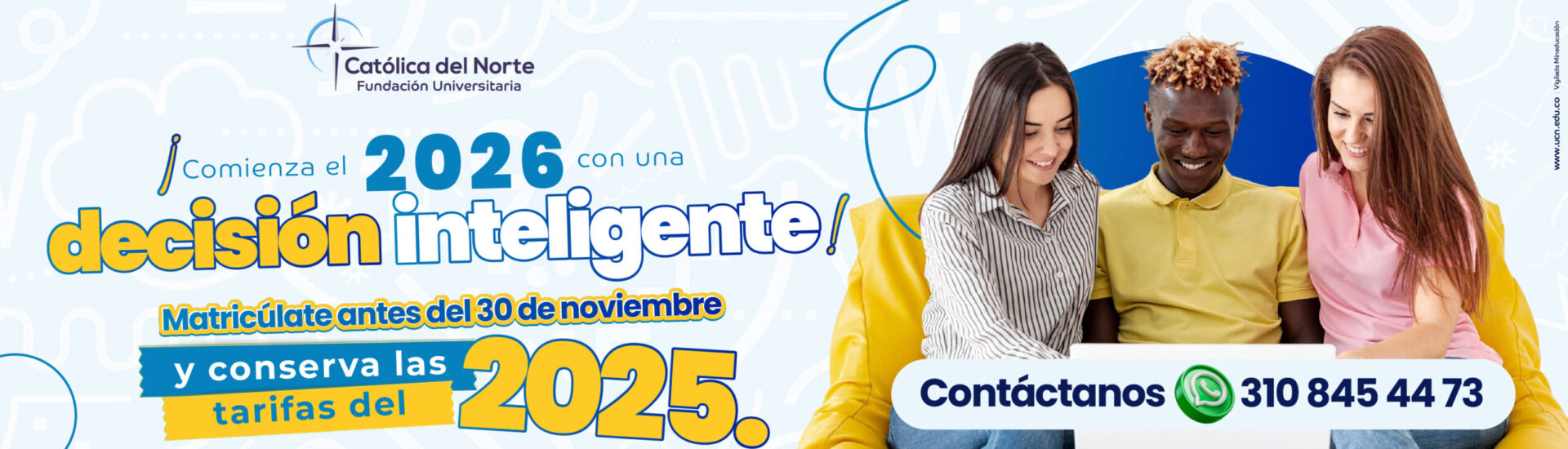 Convocatoria abierta para matrícula 2026
