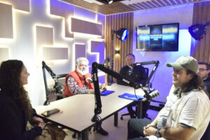 Evento de inauguración de la Sala pódcast en el Campus Universitario UCN.