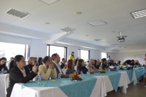 Evento de inauguración de la Sala pódcast en el Campus Universitario UCN.