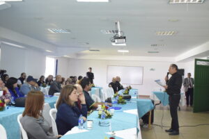 Evento de inauguración de la Sala pódcast en el Campus Universitario UCN.