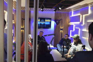 Evento de inauguración de la Sala pódcast en el Campus Universitario UCN.