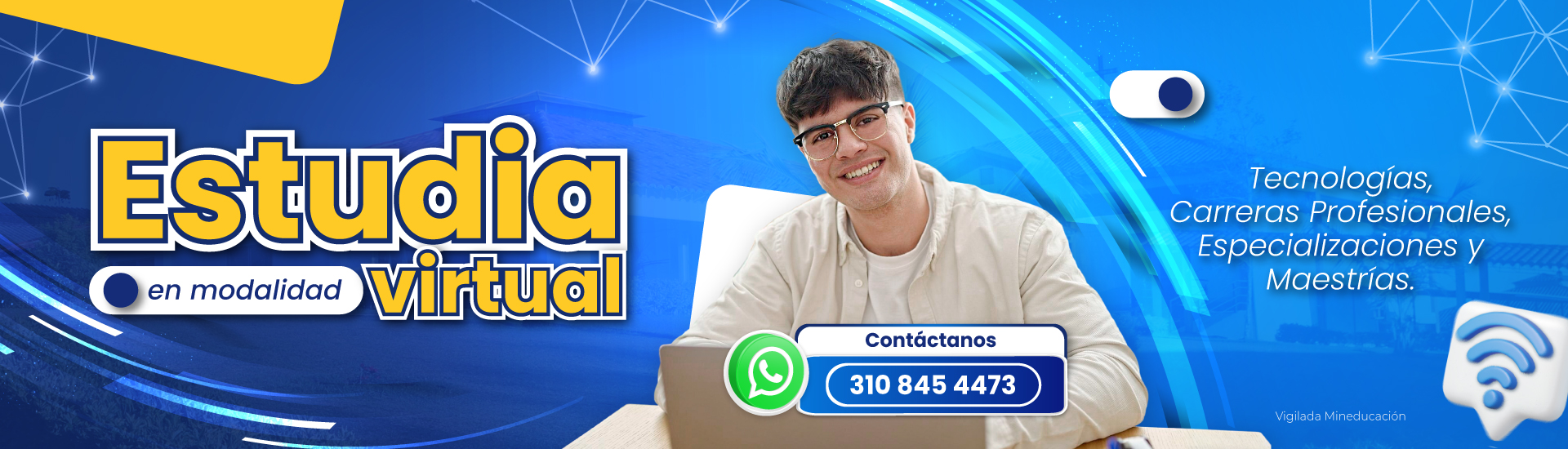 Estudia en la UCN 100% virtual.