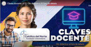 Imagen referente al video claves docente