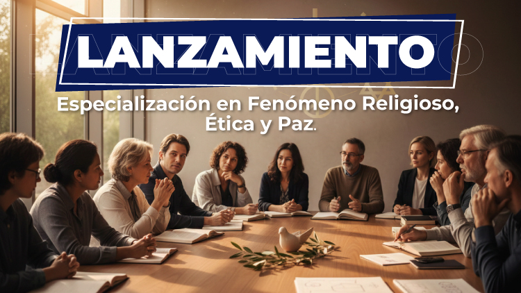 miniatura lanzamiento Especialización en Fenómeno Religioso, Ética y paz