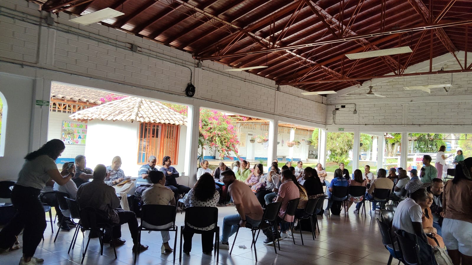 Personal del Programa SAP formando a docentes del municipio de San Luis