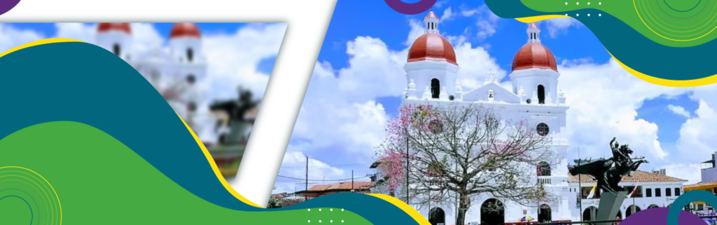 Iglesia de la plaza mayor de Rionegro, Antioquia.