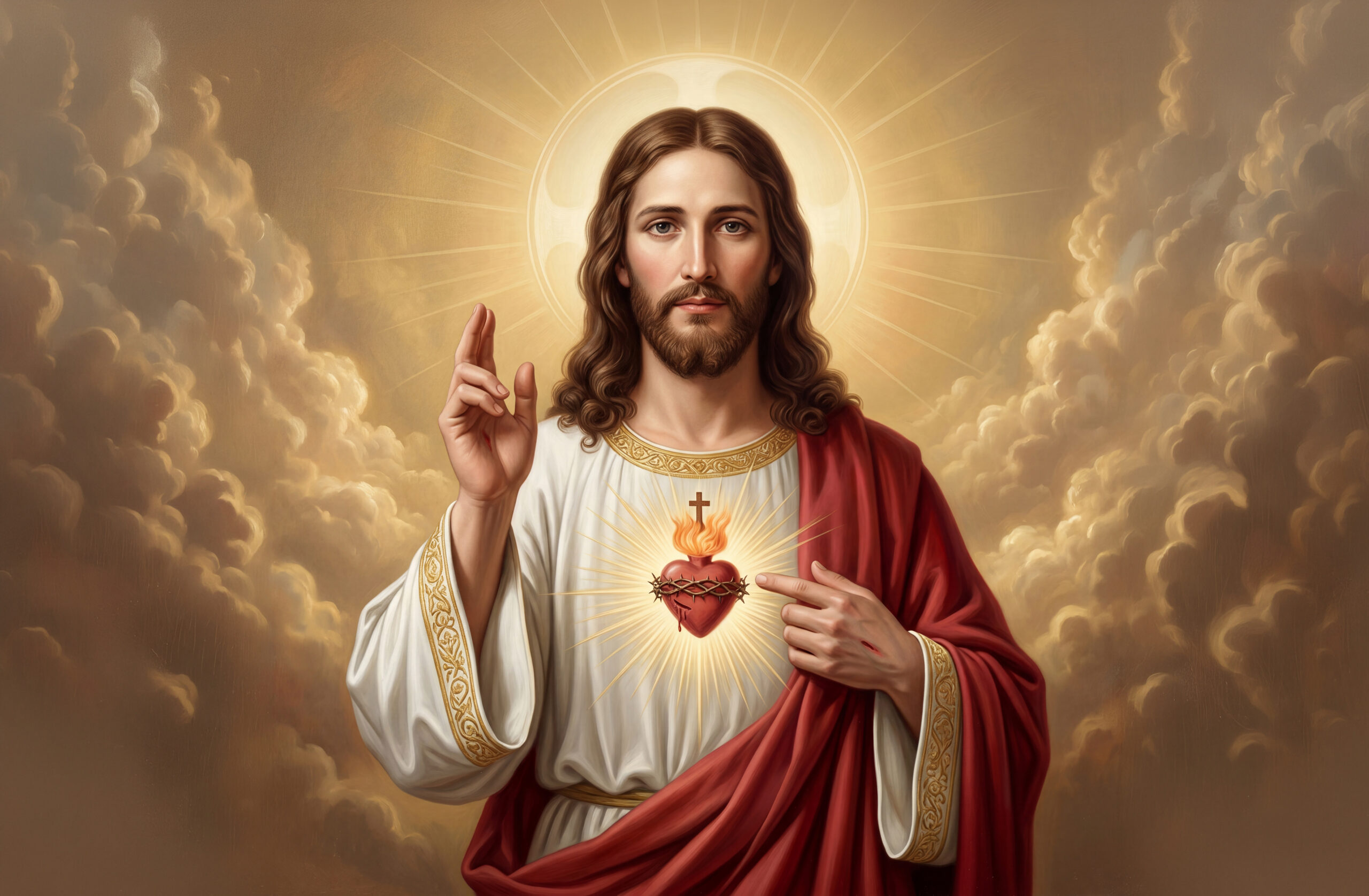 sagrado-corazon Imagen del Sagrado corazón de Jesús