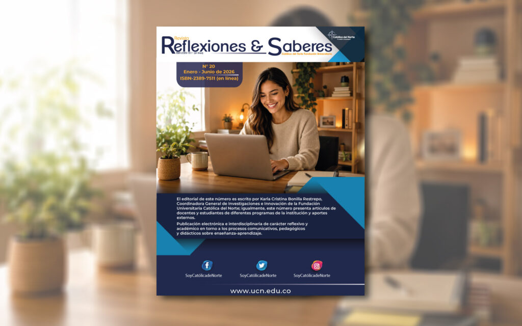 Portada edición N° 20 Revista Reflexiones y Saberes