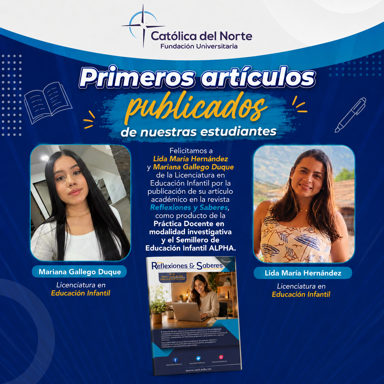 primeros articulos Fundación Universitaria Católica del Norte